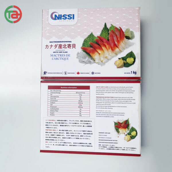 Sò Đỏ Đông Lạnh Size L (HOKKIGAI)